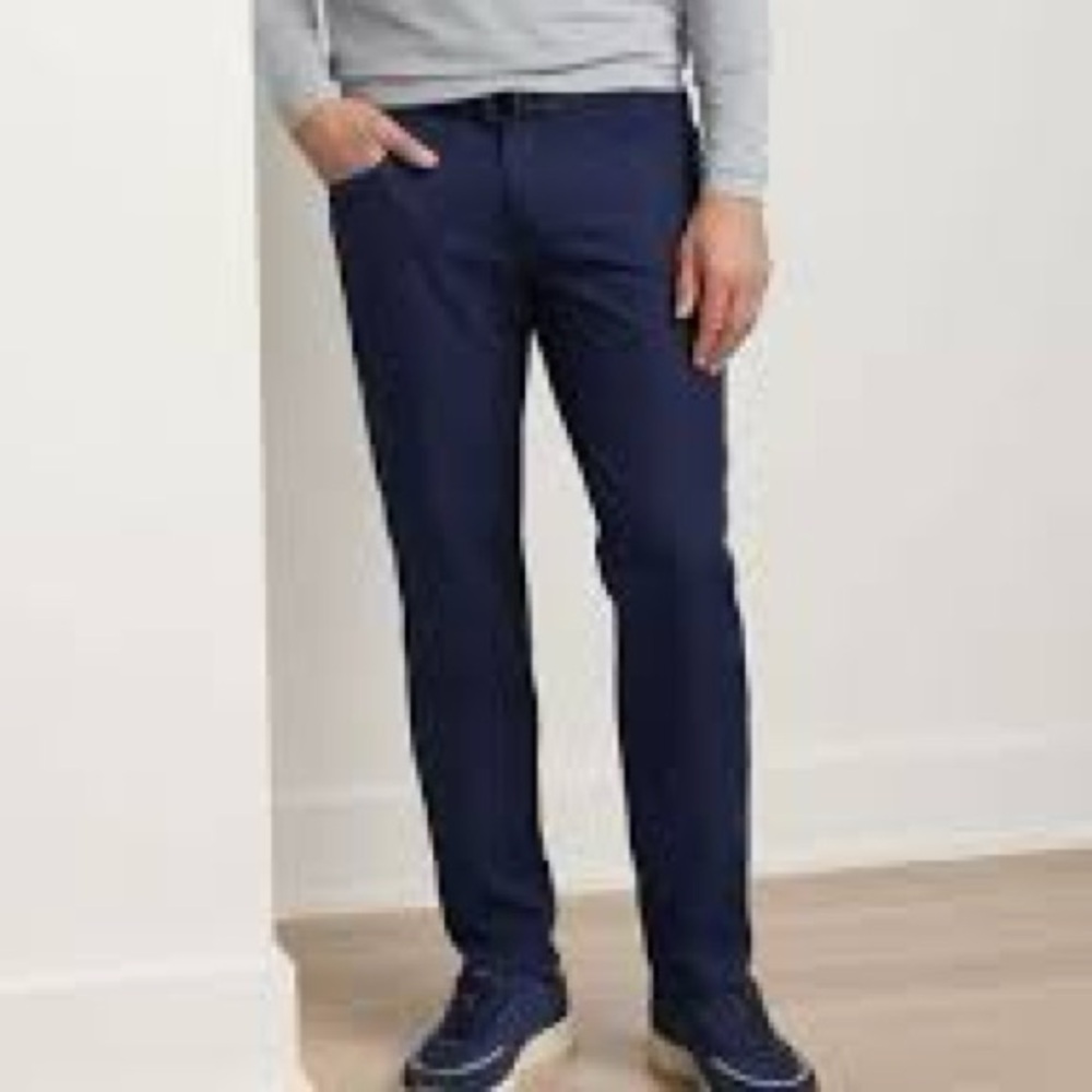 Peter Millar Performance Five-Pocket Pants —classic fit. Size 31/30
